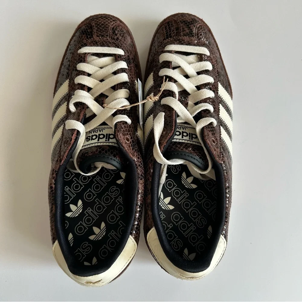 Adidas Japan (JS4022) ‘ 'Preloved Brown, Cream White’ Snakeskin-Size 8 🐍 - Picture 7 of 11